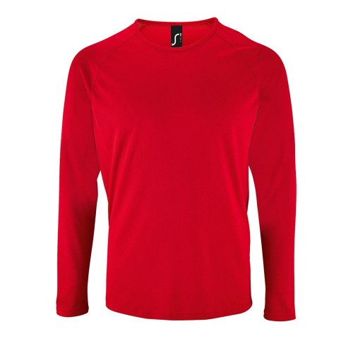 Футболка с длинным рукавом Sporty LSL Men, красная, 02071145 Футболка с длинным рукавом Sporty LSL Men, красная, 02071145