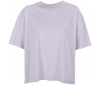 Футболка оверсайз женская Boxy Women, сиреневая Футболка оверсайз женская Boxy Women, сиреневая