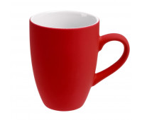 Кружка Best Morning c покрытием софт-тач, ярко-красная Кружка Best Morning c покрытием софт-тач, ярко-красная