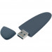 Флешка Pebble Type-C, USB 3.0, серо-синяя, 32 Гб, 11810/42