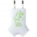 Сетевое зарядное устройство Uniscend Double USB, белое, 1207/68