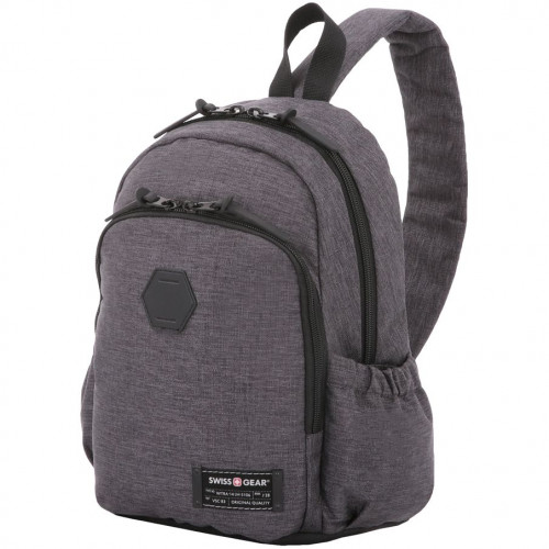 Рюкзак на одно плечо Swissgear Grey Heather, серый, 12142/11