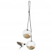 Набор подвесных кормушек для птиц Glass Bird Feeders, 12231/02