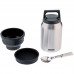 Термос для еды Hot & Cold Food Jar, стальной, 12871/11