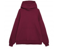 Худи Kulonga Oversize, бордовое
