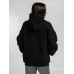 Худи Furry Oversize, черное, 14255/30 Худи Furry Oversize, черное, 14255/30