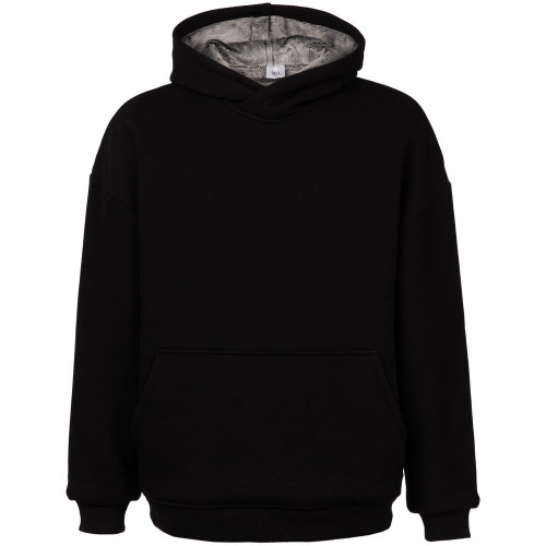 Худи Furry Oversize, черное, 14255/30 Худи Furry Oversize, черное, 14255/30
