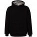 Худи Furry Oversize, черное, 14255/30 Худи Furry Oversize, черное, 14255/30