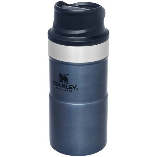 Термокружка Stanley Classic One Hand 2.0 250, синяя, 14327/40