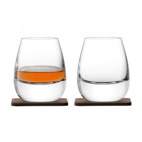 Набор стаканов Islay Whisky с деревянными подставками, 14497/00 Набор стаканов Islay Whisky с деревянными подставками, 14497/00