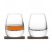 Набор стаканов Islay Whisky с деревянными подставками, 14497/00 Набор стаканов Islay Whisky с деревянными подставками, 14497/00