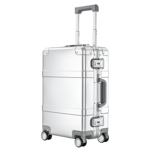 Чемодан Metal Luggage, серебристый, 14637/10 Чемодан Metal Luggage, серебристый, 14637/10