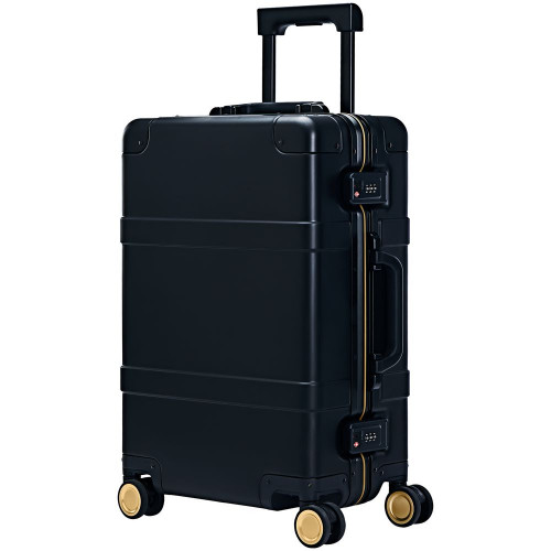 Чемодан Metal Luggage, черный, 14637/30 Чемодан Metal Luggage, черный, 14637/30