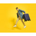 Чемодан Lightweight Luggage M, синий, 14719/40 Чемодан Lightweight Luggage M, синий, 14719/40