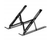 Подставка для ноутбука и планшета Scaffold Light ver.2, черная Подставка для ноутбука и планшета Scaffold Light ver.2, черная