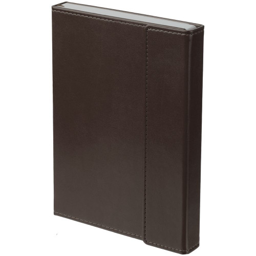 Ежедневник Flap, ver.2, недатированный, коричневый, 16684/55