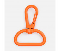 Застежка-карабин Snap Hook, L, оранжевый неон
