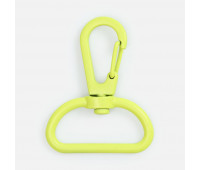 Застежка-карабин Snap Hook, L, желтый неон