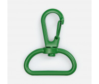 Застежка-карабин Snap Hook, L, зеленая