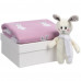 Набор детский с зайками Beastie Toys, розовый, 18886/10 Набор детский с зайками Beastie Toys, розовый, 18886/10