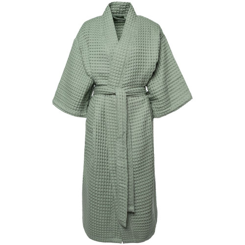 Халат вафельный женский Boho Kimono, зеленая мята, 20014/19 Халат вафельный женский Boho Kimono, зеленая мята, 20014/19