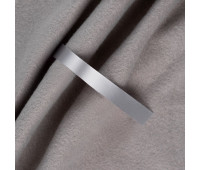 Лента сатиновая Satin 10 S, серая, 20 см