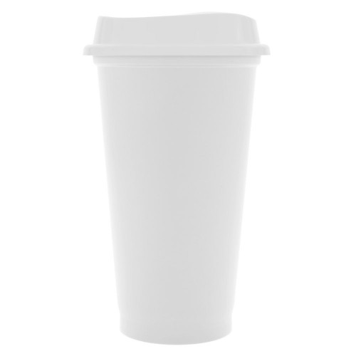 Стакан с крышкой Color Cap White, белый, 20997/60