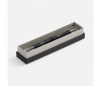 Ручка шариковая Keskus Soft Touch в футляре, черная