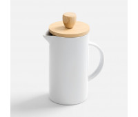 Френч-пресс Ceramero, белый Френч-пресс Ceramero, белый