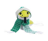 Мягкая игрушка Baby Snake Right, в зеленом шарфике и шапочке Мягкая игрушка Baby Snake Right, в зеленом шарфике и шапочке