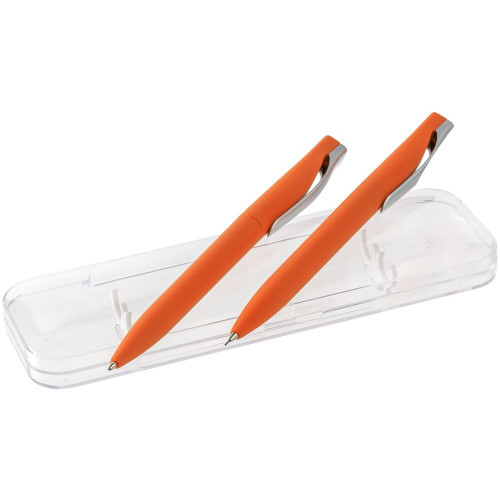 Набор Pin Soft Touch: ручка и карандаш, оранжевый, 23322/20