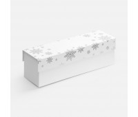Коробка Wintry под бутылку, белая Коробка Wintry под бутылку, белая