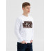 Свитшот унисекс Fluffy Star Wars, белый, 33323/60