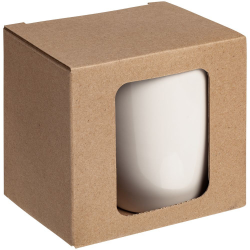 Коробка с окном для кружки Window, крафт, 3336/00 Коробка с окном для кружки Window, крафт, 3336/00