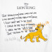 Футболка детская Simba's Song, белая, 33384/60 Футболка детская Simba's Song, белая, 33384/60