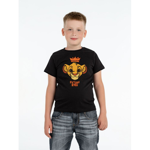 Футболка детская Future King, черная, 33385/30 Футболка детская Future King, черная, 33385/30