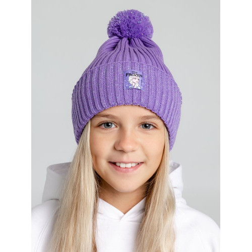 Шапка детская Elsa, сиреневая, 33463/77