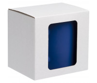 Коробка с окном для кружки Window, ver.2, белая Коробка с окном для кружки Window, ver.2, белая
