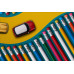 Карандаш простой Hand Friend с ластиком, голубой, 5002/44