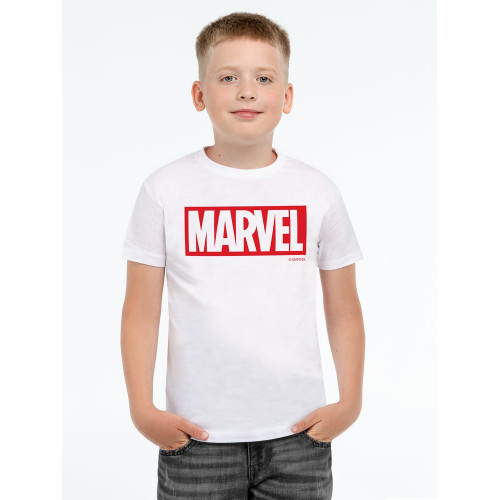 Футболка детская Marvel, белая, 55576/62 Футболка детская Marvel, белая, 55576/62