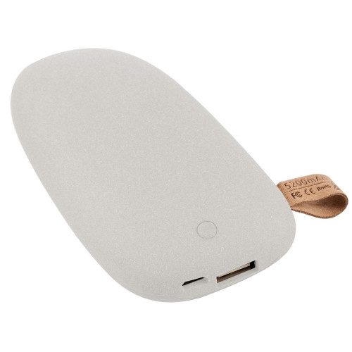 Внешний аккумулятор Pebble 5200 мАч, светло-серый, 5622/60