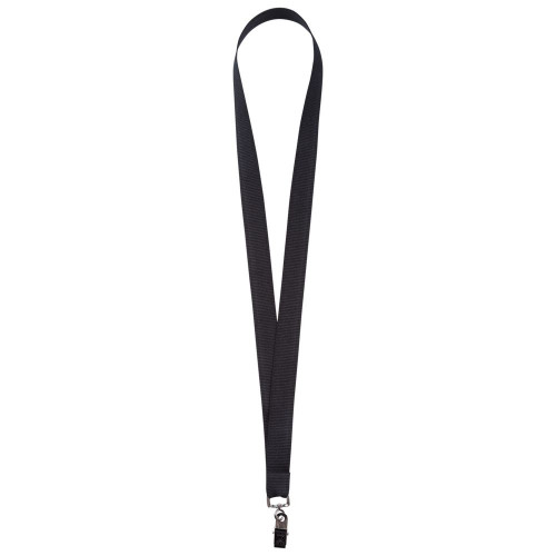 Лента для бейджа Neckband, черная, 6876/30 Лента для бейджа Neckband, черная, 6876/30