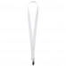 Лента для бейджа Neckband, белая, 6876/60 Лента для бейджа Neckband, белая, 6876/60