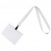 Лента для бейджа Neckband, белая, 6876/60 Лента для бейджа Neckband, белая, 6876/60
