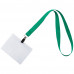 Лента для бейджа Neckband, зеленая, 6876/90 Лента для бейджа Neckband, зеленая, 6876/90