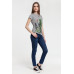 Футболка женская «Жажда жизни», серый меланж, 6972/11 Футболка женская «Жажда жизни», серый меланж, 6972/11