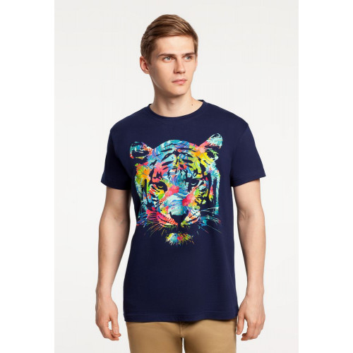 Футболка Jungle Look, темно-синяя, 70115/40