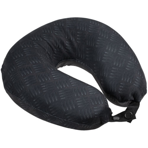 Подушка дорожная Hard Work Black, черная, 77001/30 Подушка дорожная Hard Work Black, черная, 77001/30