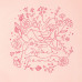 Футболка женская Flower Power, розовая, 70424/15 Футболка женская Flower Power, розовая, 70424/15