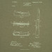 Футболка приталенная Old Patents. Knife, меланж хаки, 70753/99 Футболка приталенная Old Patents. Knife, меланж хаки, 70753/99